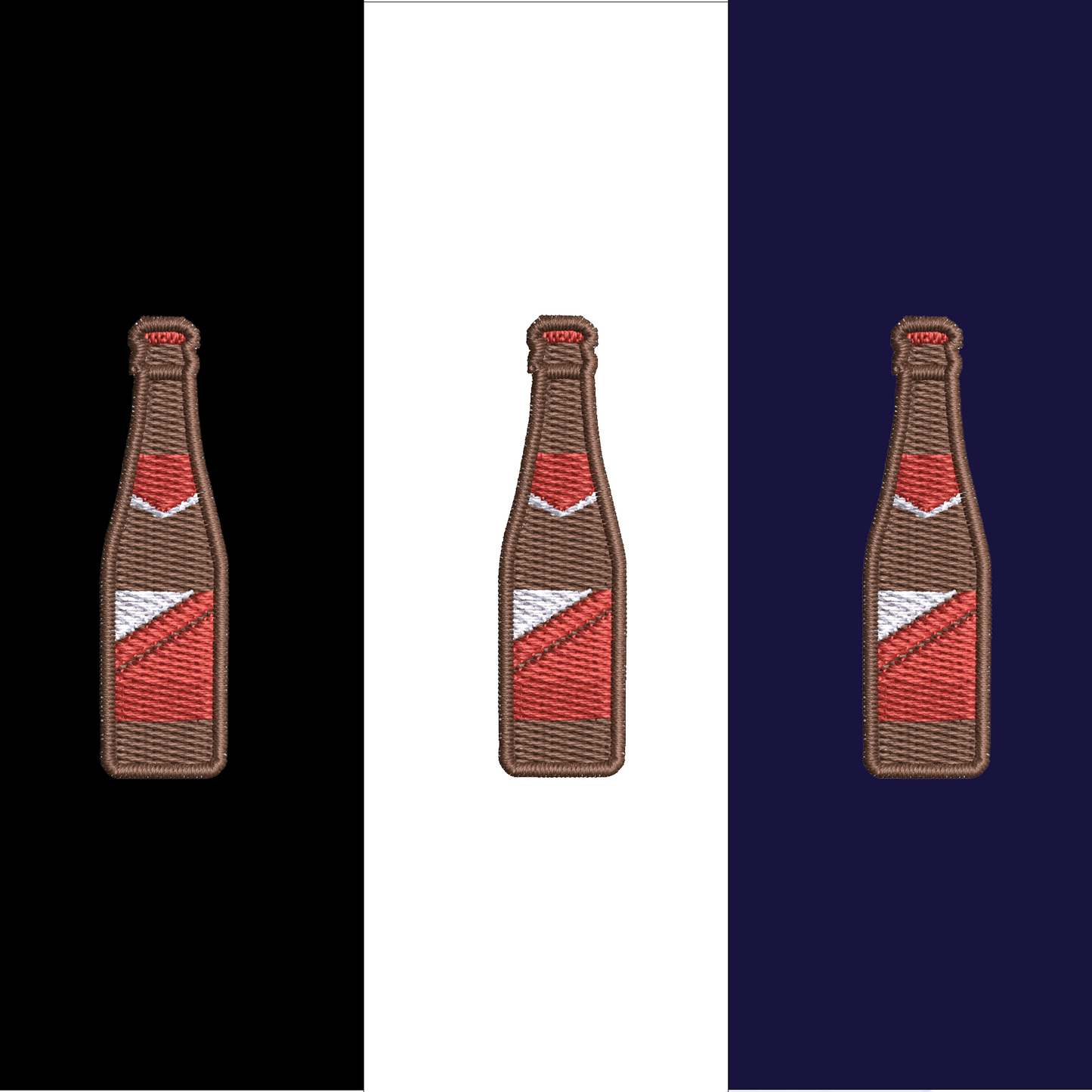 Bier bruin/rood sokken