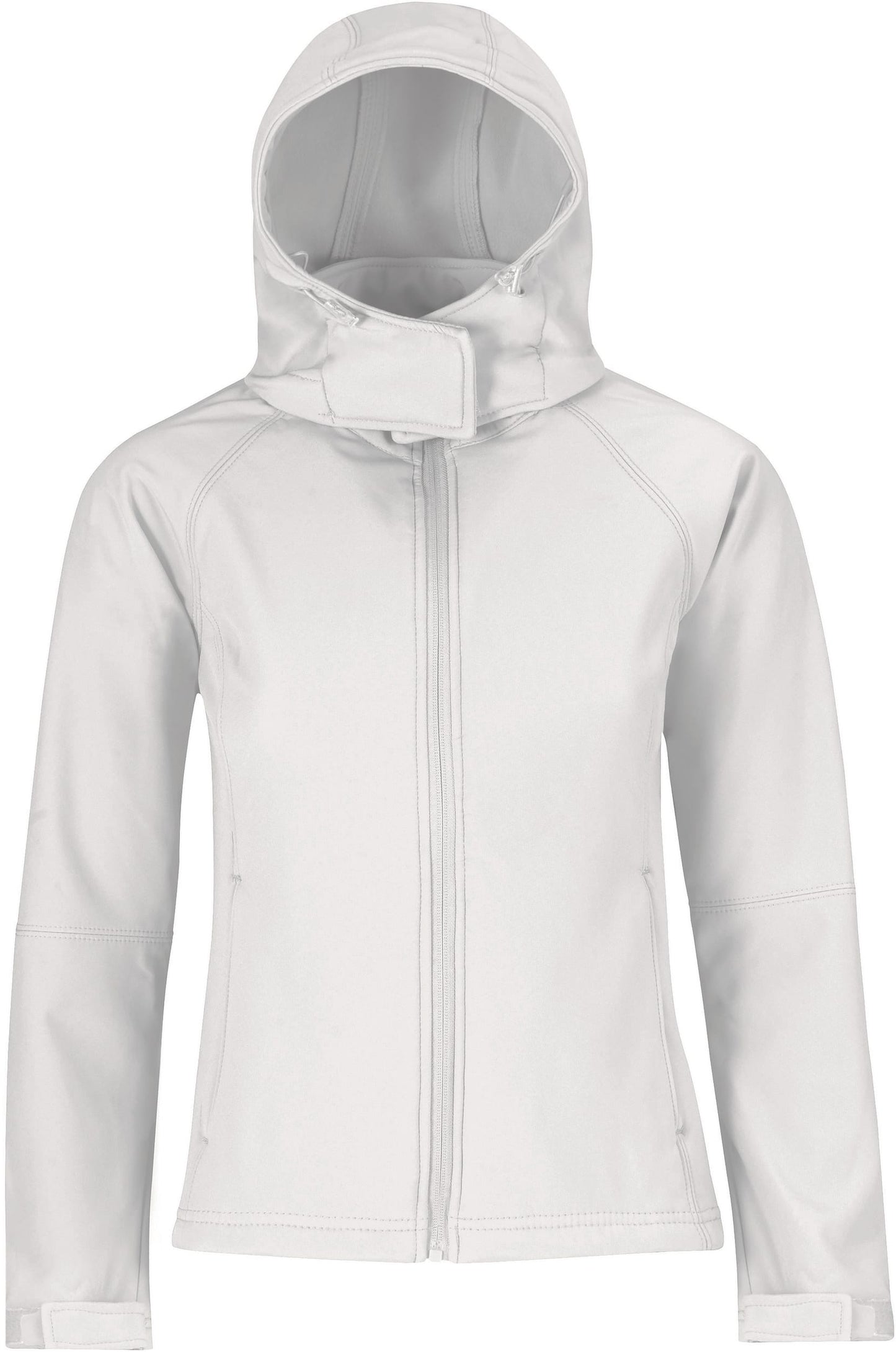 Hooded Unisex Softshell jas logo