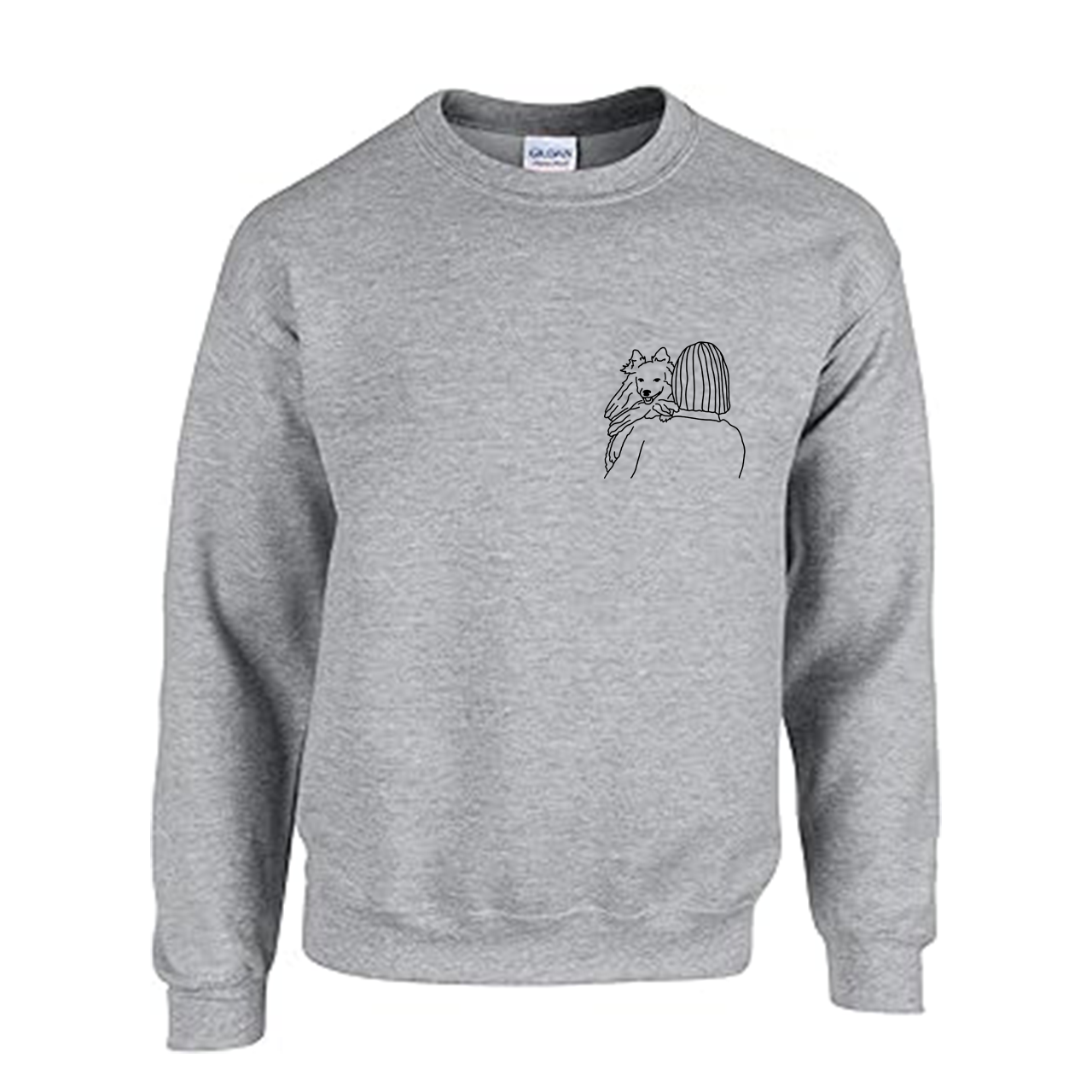 Sweater - geborduurd