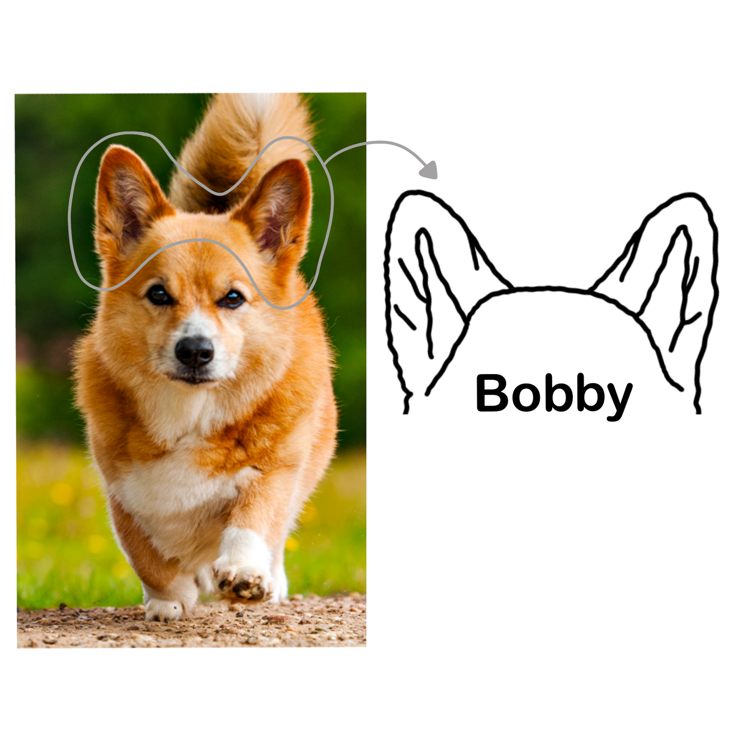 Dieren oortjes - T-shirt