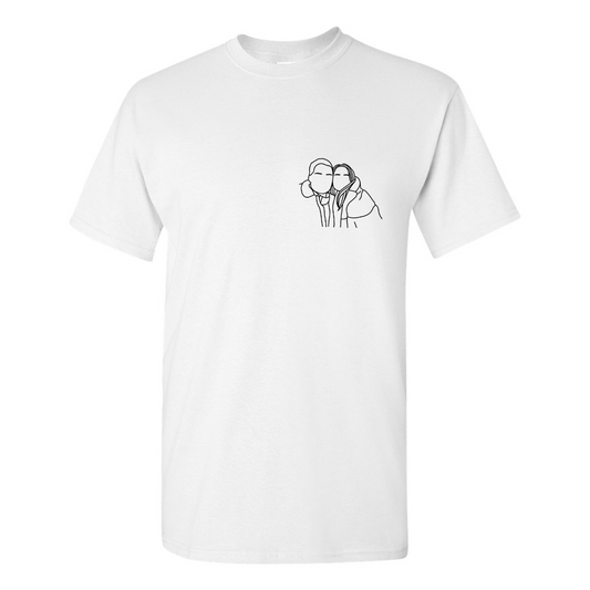 LIJNTEKENING -  T-SHIRT