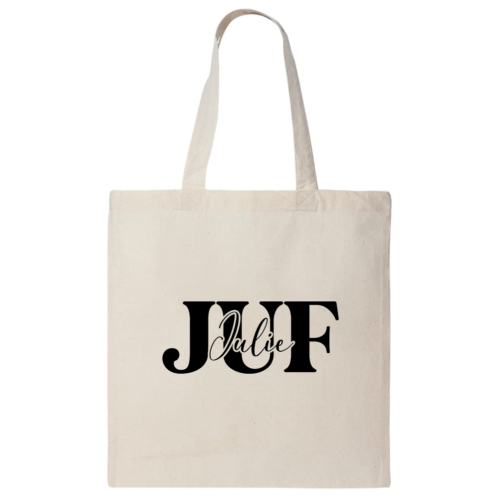 JUF TOTE BAG met naam
