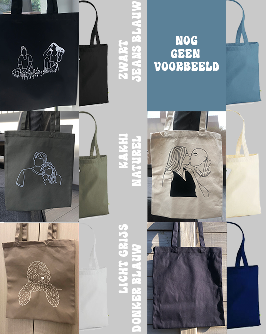 MEESTER TOTE BAG met naam