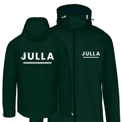Softshell jas met afneembare capuchon