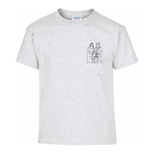 KINDEREN: ILLUSTRATIE T-SHIRT