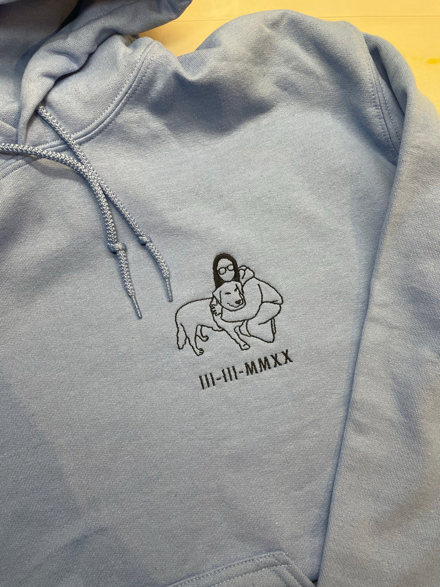 ILLUSTRATIE + ROMEINSE CIJFERS - Hoodie/Sweater