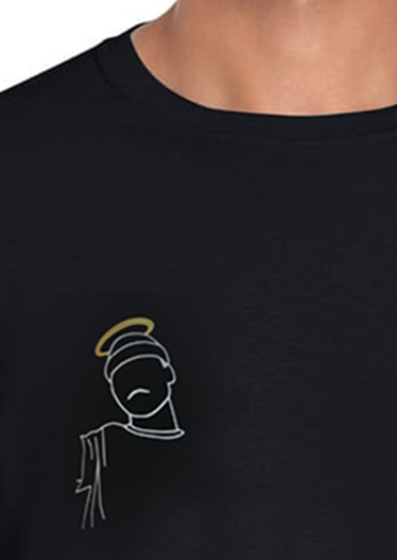 IN LOVING MEMORY ILLUSTRATIE - T-shirt borst