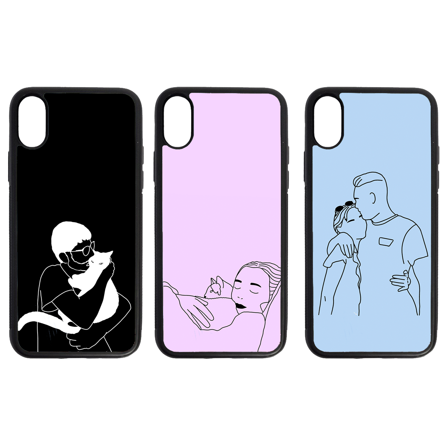 ILLUSTRATIE TELEFOON HOESJE - Phone case