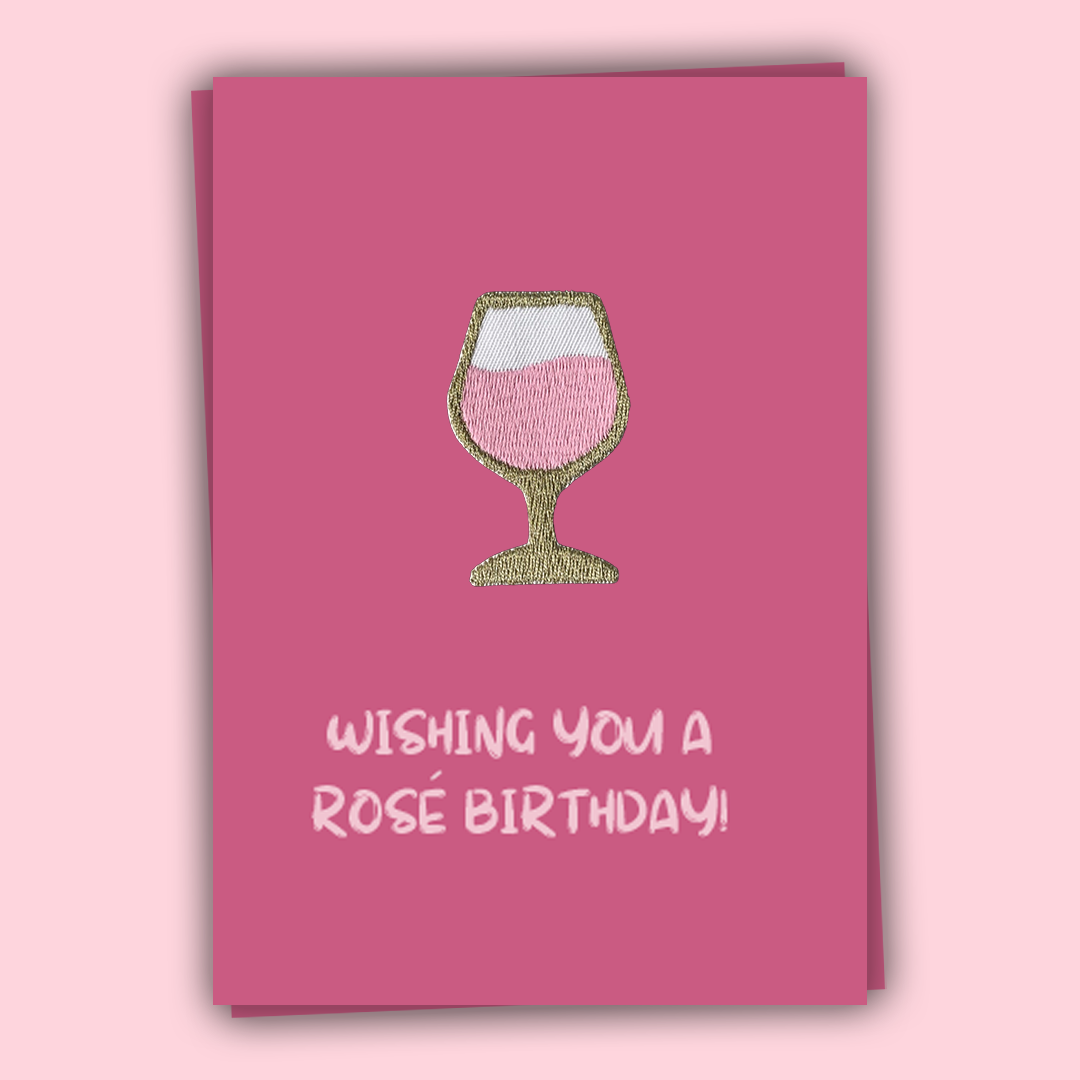 ROSé BIRTHDAY - Patch kaart