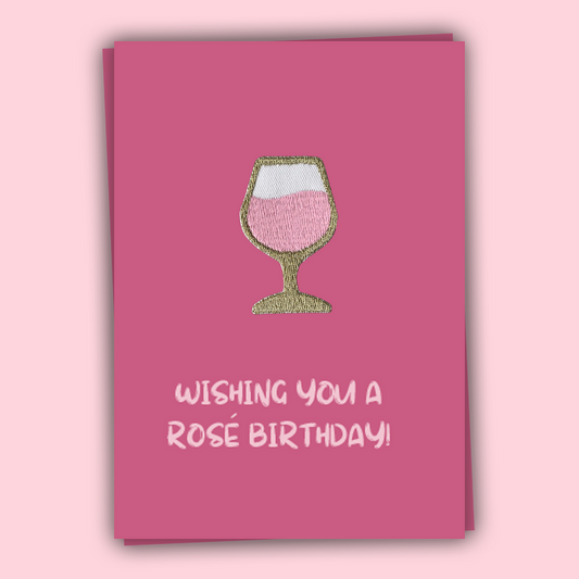 ROSé BIRTHDAY - Patch kaart